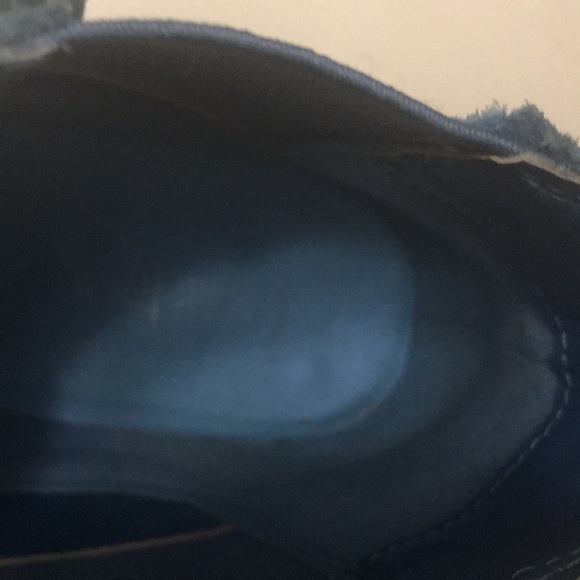 Ladies Suede leather boots powder blue size 8 - Picture 9 of 15